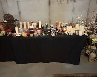 Assorted Home Fragrance and Decorative Candle Collection
