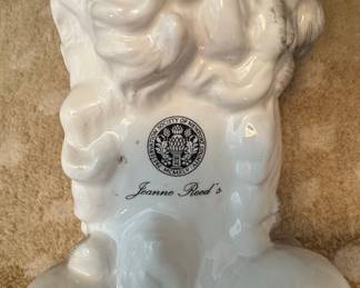 Jeanne Reed's Preservation Society of Newport County Porcelain Spaniel Figurine