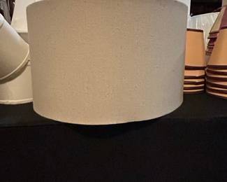 Natural Linen Drum Lampshade