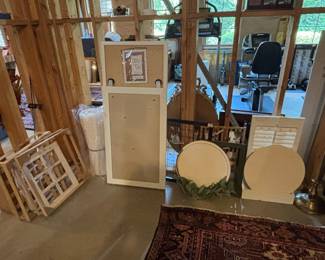 Assorted Decorative Architectural Salvage and Wall Decor