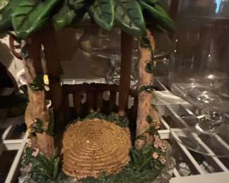 Flower Top Fairy Garden Gazebo Figurine