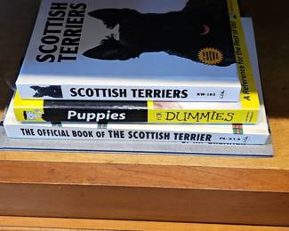 Collection of Scottish Terrier Breed and Puppy Care Books