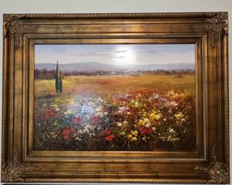 Tae Jung Morgan Original Oil Landscape Painting