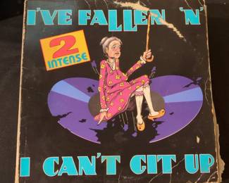 2 Intense - I've Fallen 'N' I Can't Git Up (1990 Vinyl 12" Single)
