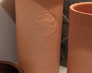 Wine Brique Terracotta Wine Cooler with Coaster