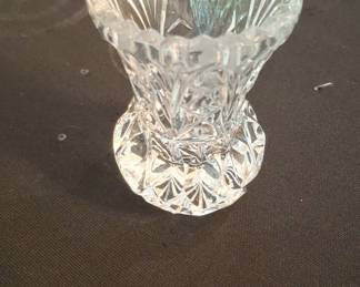 Vintage Princess House Lead Crystal Toothpick Holder or Bud Vase