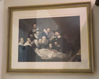 Rembrandt van Rijn, The Anatomy Lesson of Dr. Nicolaes Tulp (Framed Print)