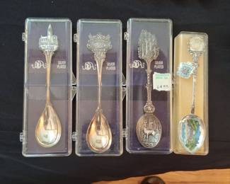 Vintage Souvenir Spoon Collection