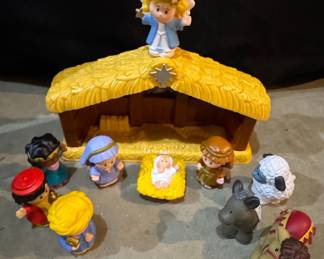 Fisher-Price Little People Christmas Story Nativity Playset