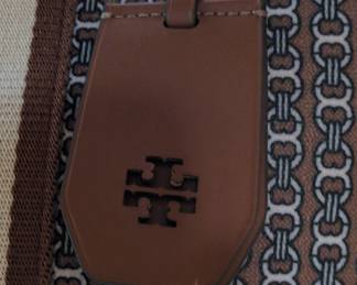 Tory Burch Gemini Link Canvas Tote Bag