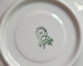 Warwick China C9232 Teacup and Saucer Set