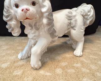Jeanne Reed's Preservation Society of Newport County Porcelain Spaniel Figurine