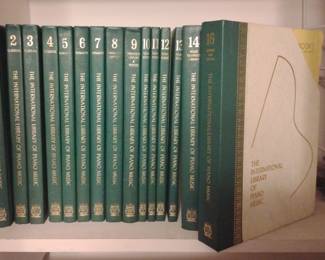16 volume set: The international library of piano music