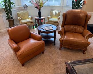 Hancock & Moore Leather Chairs