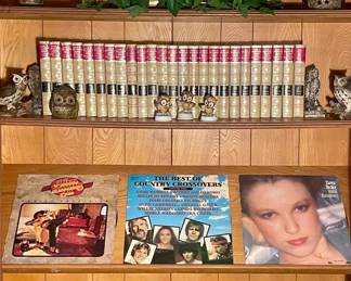 VINTAGE ENCYCLOPEDIAS, RECORDS