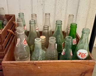 VINTAGE COLA BOTTLES