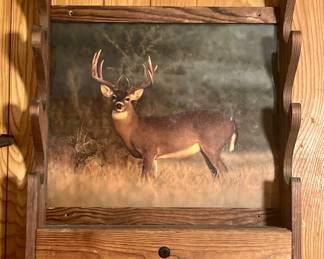 VINTAGE GUN WALL RACK