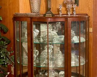 ANTIQUE CURIO CABINET