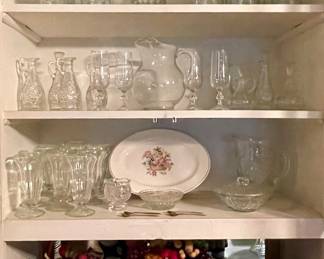 VINTAGE GLASSWARE