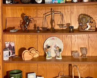 VINTAGE CAMERAS, SCALE, POTTERY