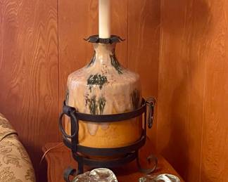 POTTERY LAMP