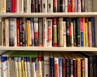 NOVELS, BIOGRAPHIES, POLITICAL BOOKS AND MORE