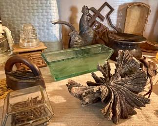OLD NAILS, ANTIQUE SMALLS