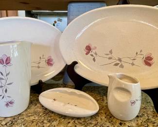 VINTAGE FRANCISCAN “DUET” SERVING PIECES