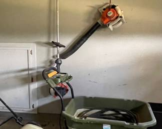 EDGER, BLOWER, GARDEN CART