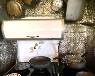 CAST IRON, COPPER POTS