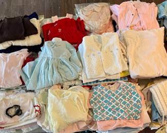 VINTAGE BABY CLOTHES