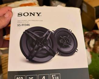 Sony XSR1346 speakers