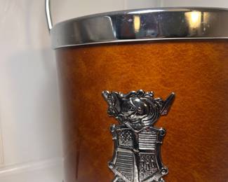 Vintage Coat of Arms Ice Bucket
