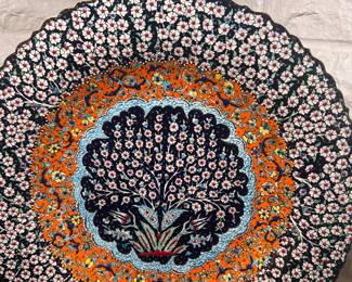 Handmade Turkish Ceramic Plate