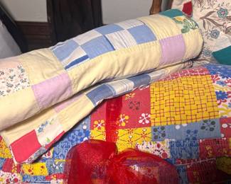 Hand stitched quilts
