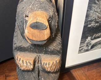 Chainsaw Wood Carved Bear