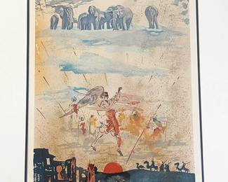 Salvador Dali Signed Lithograph