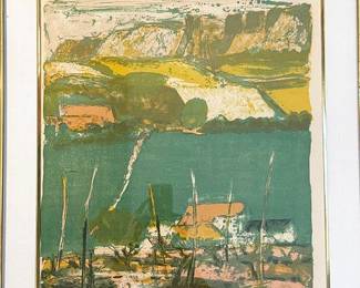Bernard Cathelin Lithograph