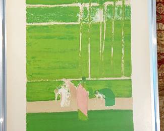 Bernard Cathelin Lithograph