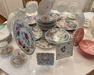 Sevres, Tobacco Leaf, Chelsea House, Vintage Bordallo, Herend