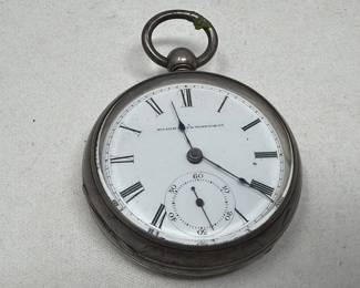 103  Lot 107  Antique Elgin national watch Co. pocket watch