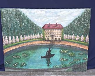 186  Lot 310h  Helga Schweininger signed oil painting