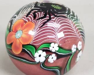 028  Lot 515  Orient and Flume art glass paperweight