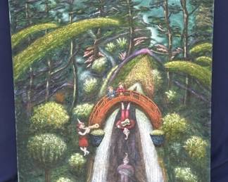 187  Lot 311h  Helga Schweininger signed oil painting