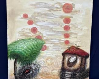 Lot 325h  Helga Schweininger signed oil painting