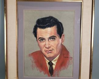 Lot 148  Signed Albert Pike Lucas pastel on paper portrait