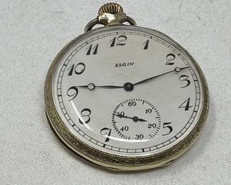 170  Lot 99  Vintage Elgin pocket watch