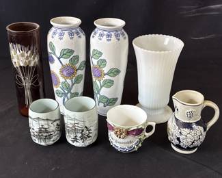 Lot 344h  Lot of ceramic items
