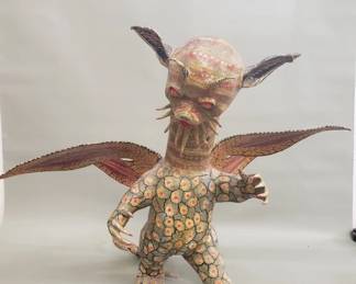 Lot 325  Mexican folk art paper mache mythical creature