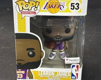 Lot 208h  LeBron James Funko Pop